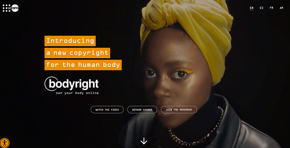 Screenshot of the entry for Bodyright