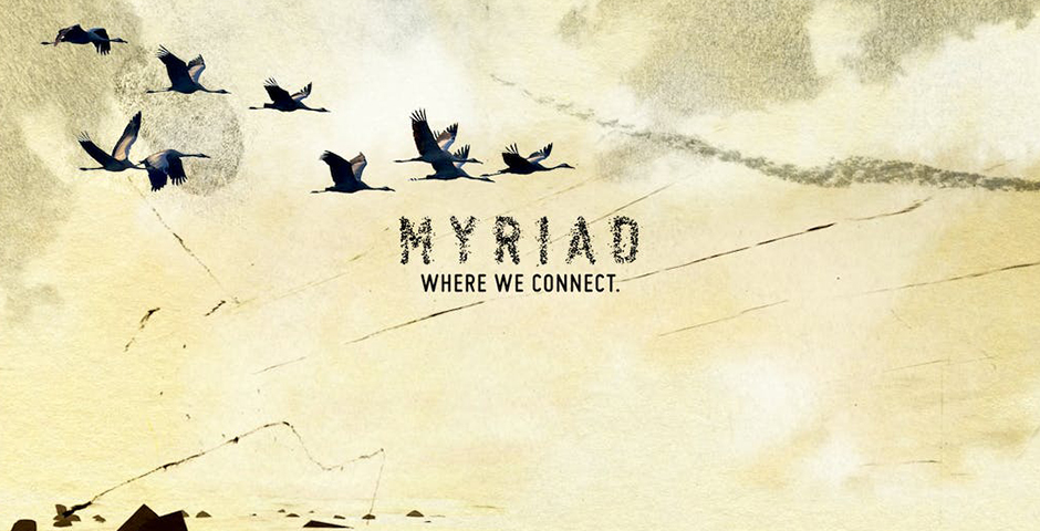 Screenshot of the entry for MYRIAD. Where we connect. - VR Experience