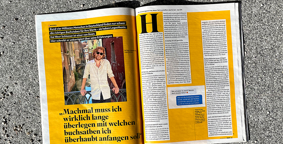 Screenshot of the entry for Dyslexia Unetided