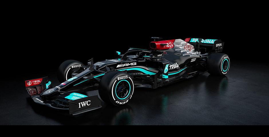Screenshot of the entry for Mercedes-AMG Petronas Formula One Team - 2021 Grand Previews