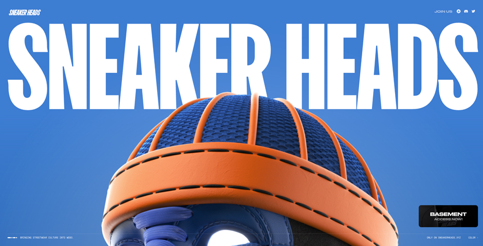 Screenshot of the entry for Sneaker Heads