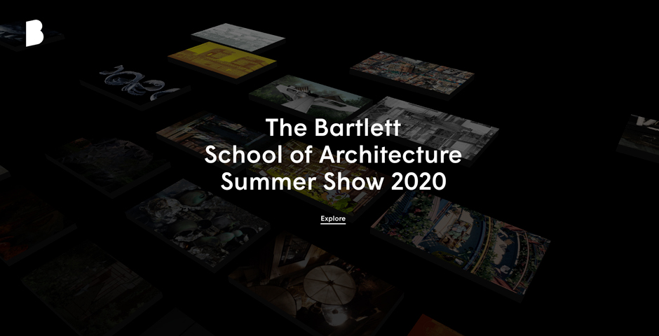 Screenshot of the entry for Bartlett School of Architecture Summer Show