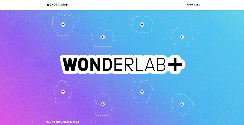 Screenshot of the entry for Wonderlab+