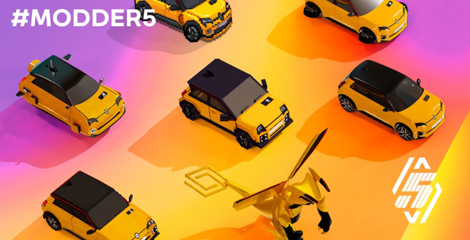 Screenshot of the entry for MODDER5: The World's First Car That Drives Gaming Culture