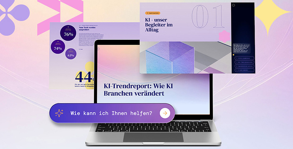 Screenshot of the entry for Handelsblatt AI Trend Report