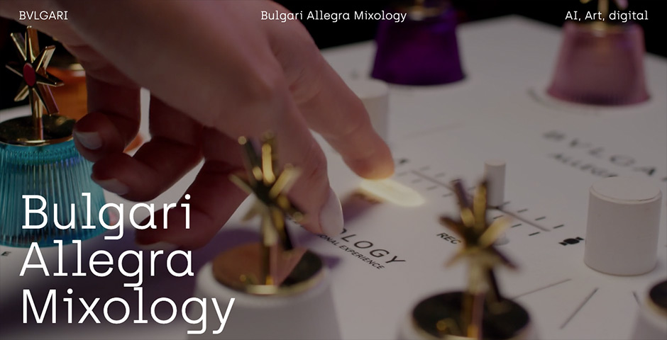 Screenshot of the entry for Bvlgari Mixology