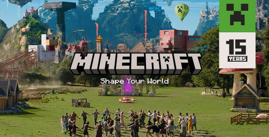 Screenshot of the entry for Minecraft Shape your world Creator campaign