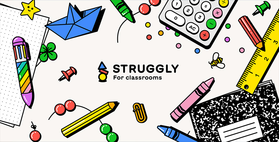 Screenshot of the entry for Redefining math learning—one struggle at a time.