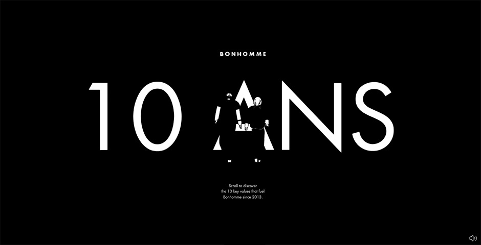 Screenshot of the entry for Bonhomme 10 years anniversary