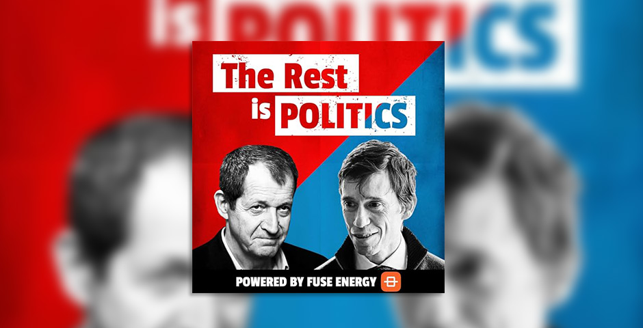 Screenshot of the entry for The Rest Is Politics by Goalhanger