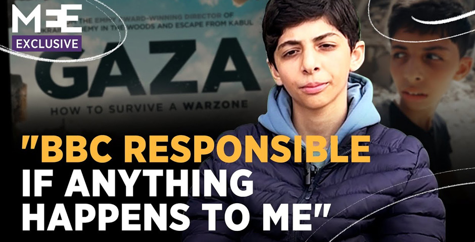 Screenshot of the entry for Exclusive: Palestinian child narrator of pulled BBC Gaza documentary speaks out