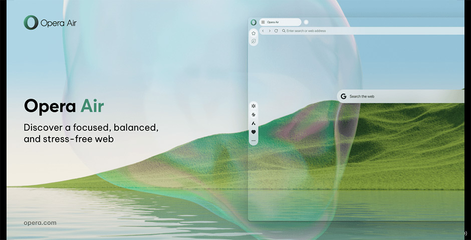 Screenshot of the entry for Opera Air