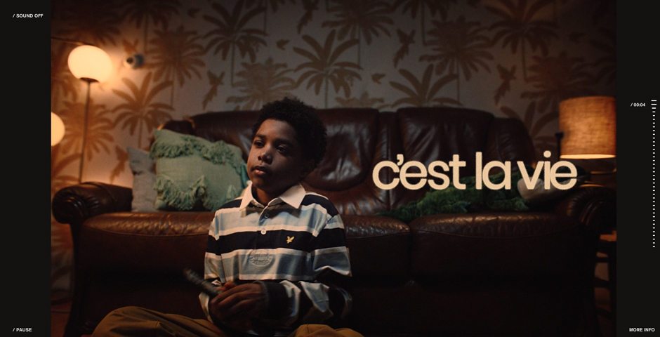 Screenshot of the entry for Claude - C'est La Vie