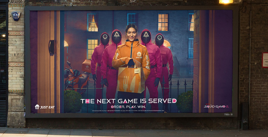 Screenshot of the entry for JUST EAT X NETFLIX: Green lighting the Squid Game partnership