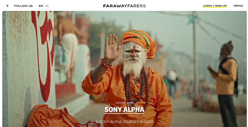 Screenshot of the entry for Farawayfarers