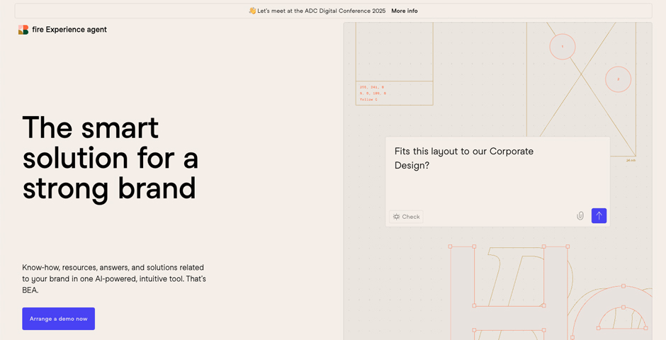 Screenshot of the entry for BEA &mdash; Brand Experience Agent