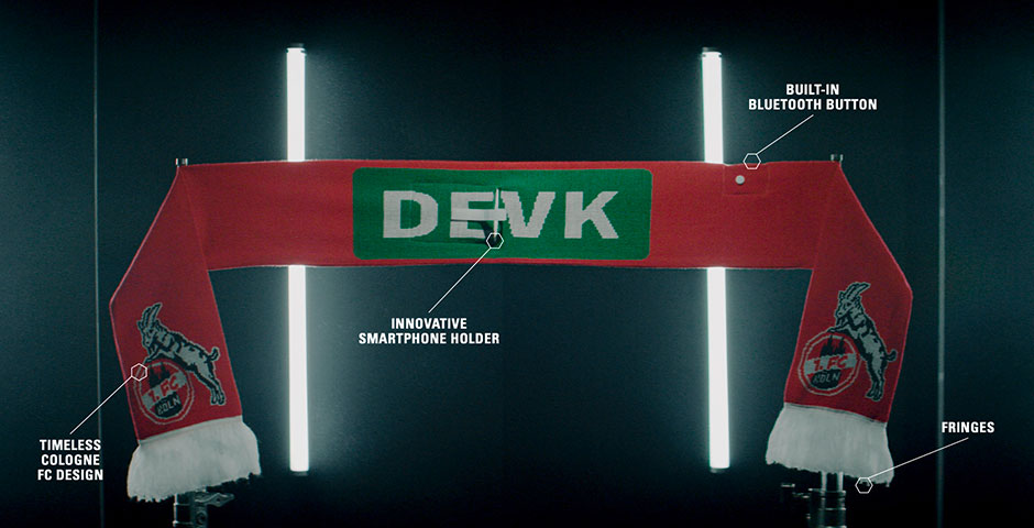 Screenshot of the entry for The DEVK Selfiescarf