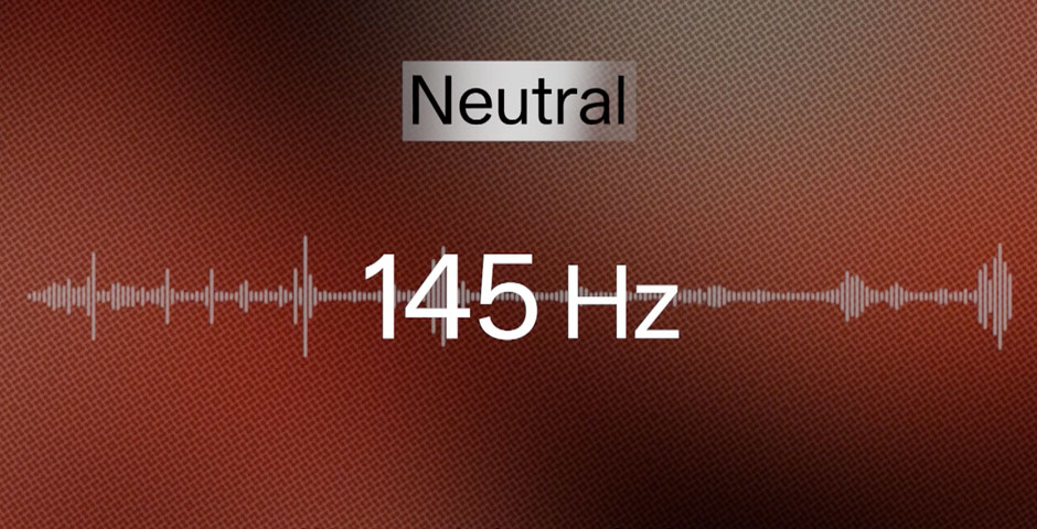 Screenshot of the entry for GENDERLESS VOICE