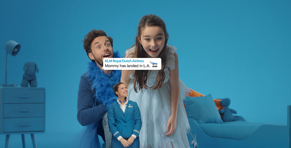 Screenshot of the entry for KLM Family Updates