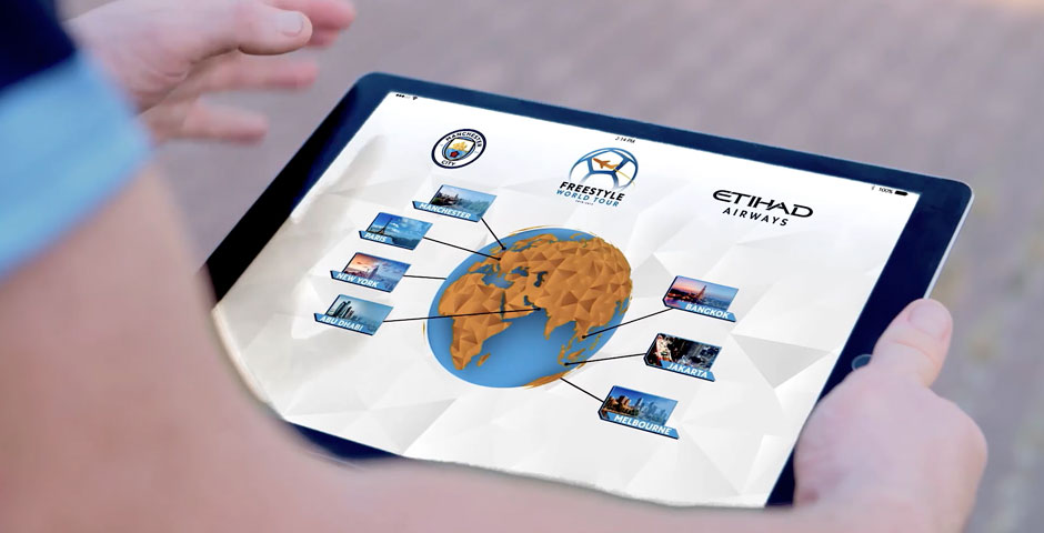 Screenshot of the entry for Etihad - Freestyle World Tour