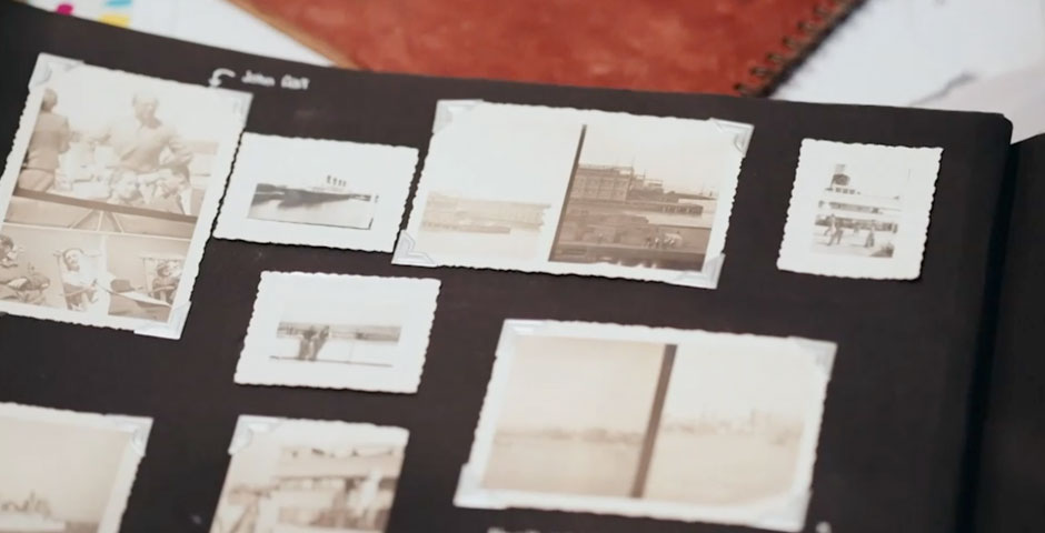 Screenshot of the entry for The cake that survived World War Two