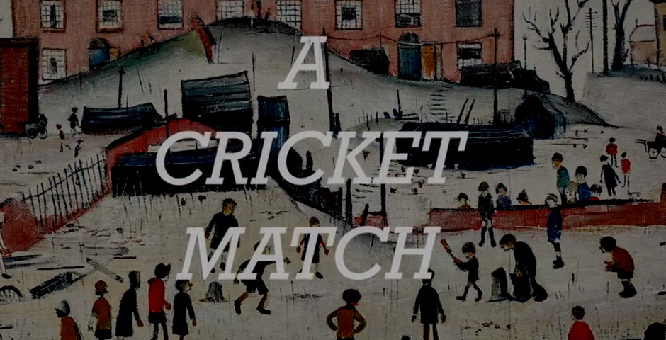 Screenshot of the entry for Recapture the Joy of Childhood in Lowry's Cricket Match