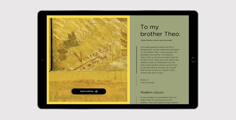 Screenshot of the entry for Unravel Van Gogh