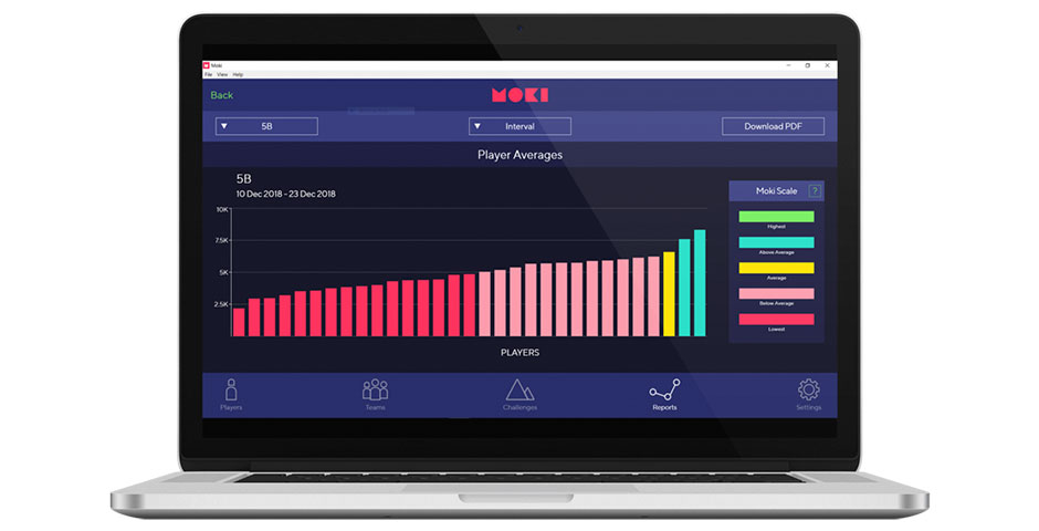 Screenshot of the entry for Moki