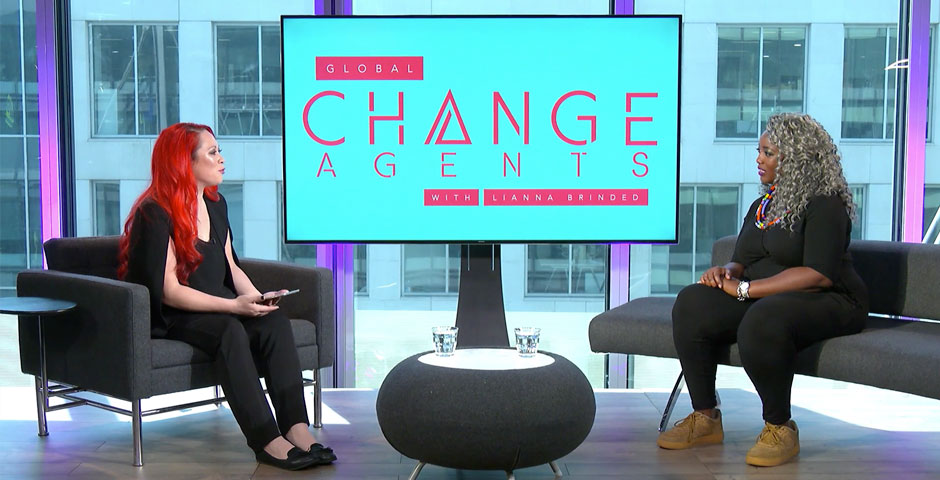 Screenshot of the entry for Global Change Agents with Lianna Brinded