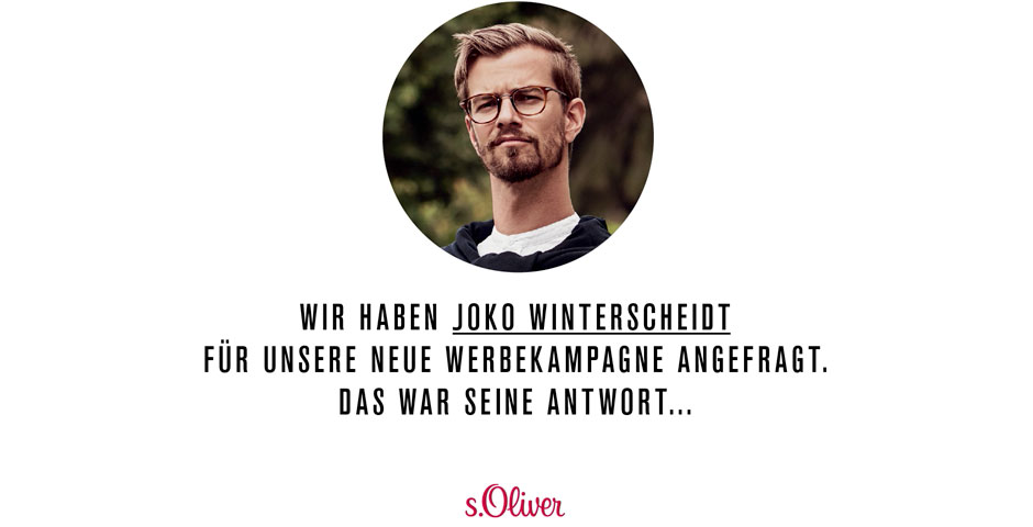 Screenshot of the entry for s.Oliver POLO &ndash; JOKO_STANDARD_WERBEPAKET