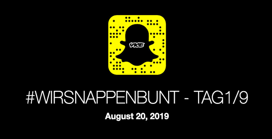 Screenshot of the entry for #wirsnappenbunt