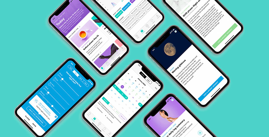 Screenshot of the entry for Moody Month Mood and hormone cycle tracker