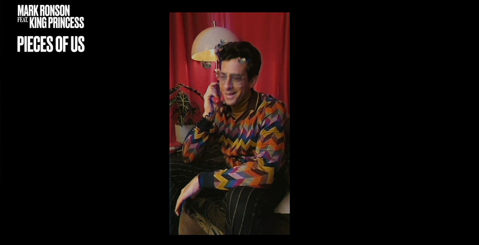 Screenshot of the entry for Mark Ronson Interactive Music Video